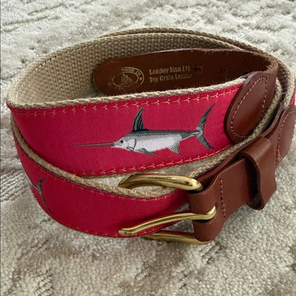 Marlin style belt 38Mens made in USA!